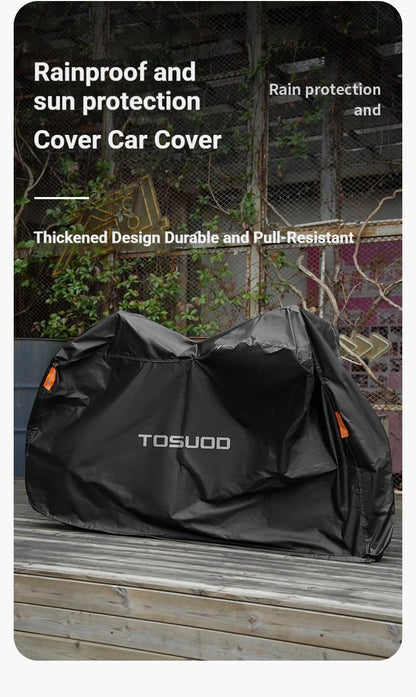 TOSUOD Thickened bike rain cover, All-Inclusive Design Rain Snow Dust  New All Weather Protective Sunshade  Protective Covers Beauty World Shop