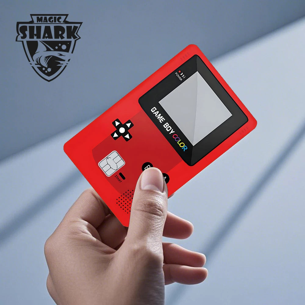 2025 New Mcloving Meme Cartoon Spider Anime Red Eyes Black Dragon PVC Sticker Film Skin for Debit Bank Credit Card Beauty World Shop