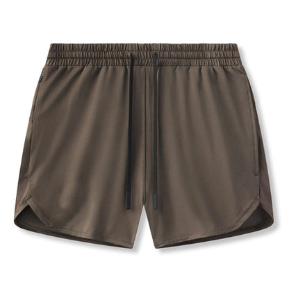 New Summer Men's Sports Shorts Quick Dry Breathable Beach Jogging Single Layer Breathable Shorts Training Basketball Apparel Gym