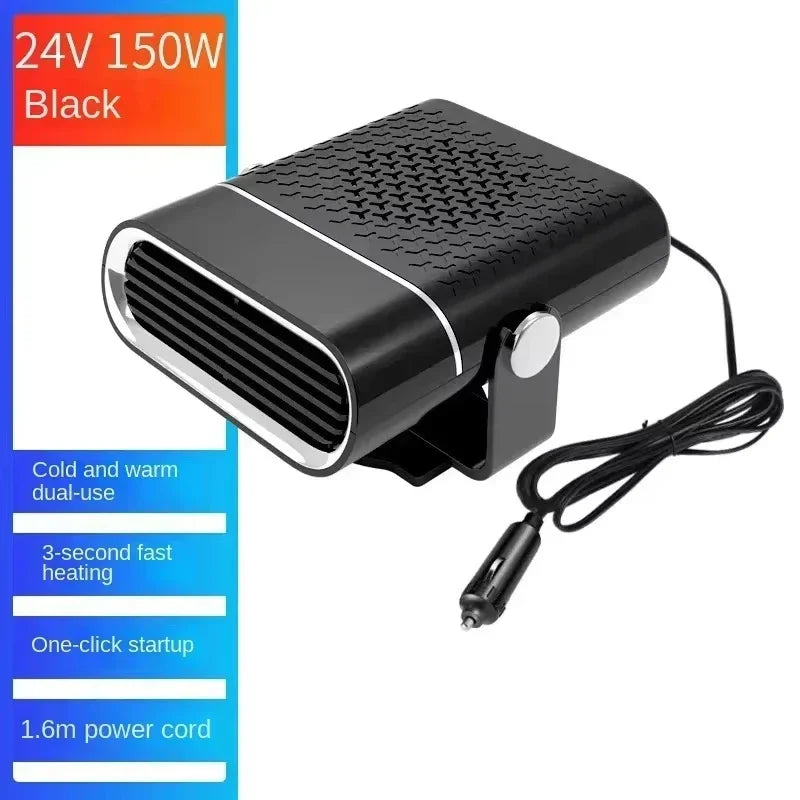Car Heater Portable Car 24v Heater Windshield Automatic Defogging Defrost Fast Heater 12v Household Electric Heater 2026 New
