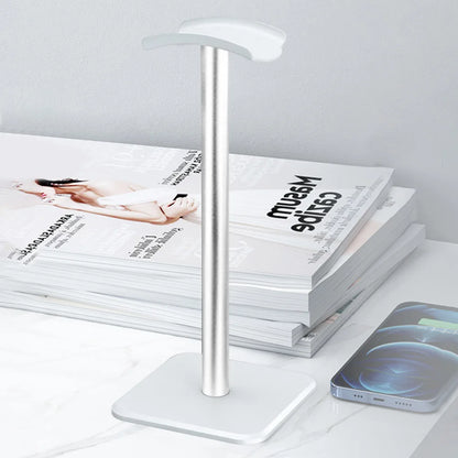 Aluminium Alloy Headphone Stand Holder Rack Space Saving Desktop Organizer Display Earphone Mount Hanger Headset Support Stand