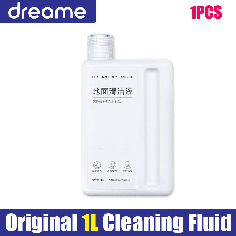 Original Dreame Cleaning Solution 1L for L10s Pro /30Pro /X30 /X40 Complete Cleaning Fluid Accessories Beauty World Shop