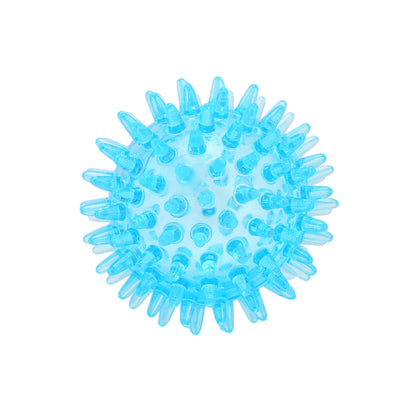 Spiky Ball Hollow Soft Transparent Strength Recovery Exercise Stress Relief Massage Ball for Hand Wrist Beauty World Shop