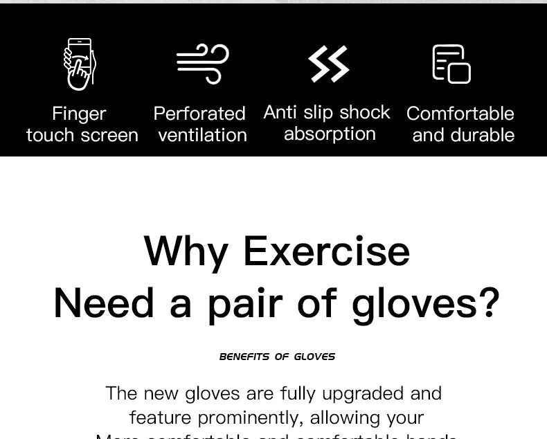MTB Bike Sports Cycling Gloves Full Finger Men Women Running Fitness Gym Spring Summer Riding Motorcycle Gloves Beauty World Shop
