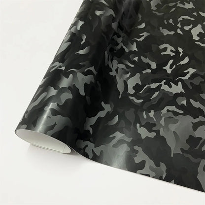 Black Forged Carbon Fiber Vinyl Wrap Cosmic Hex Carbon Car Wrapping Film For Interior & Exterior Vehicle Motorcycle Beauty World Shop