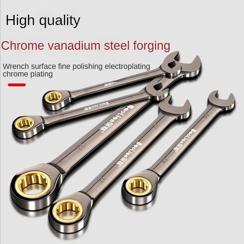 Universal Torx Wrench Adjustable Torque 8-22mm Ratchet Spanner for Bicycle Motorcycle Car Repair Tools Mechanical Tool Beauty World Shop
