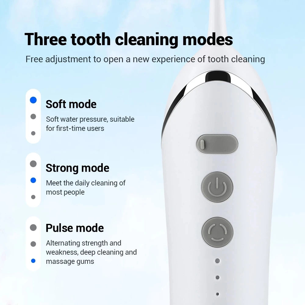 YOUPIN Oral Irrigator Water Flosser Electric Dental Whitening USB Rechargeable Gums Care Portable Jet Tooth Scaler MI NEW Beauty World Shop
