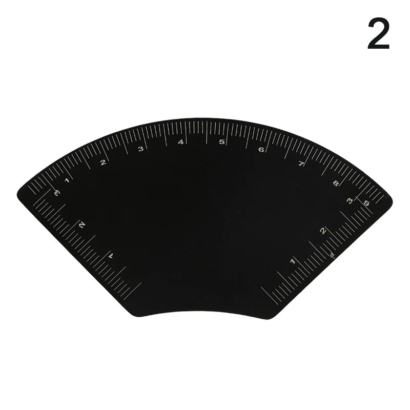 Eyebrow Ruler Microblading Mapping Tool Shaping Permanent Makeup Drawing Guide Ruler Tattoo Aluminum Alloy Fast Drawing Eyebrow Beauty World Shop