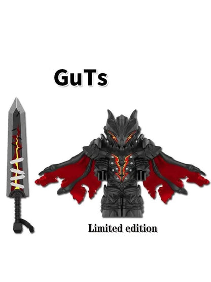 WM Blocks GP103 Anime Cartoon TV Toy Bricks Berserk Guts Building Blocks for Kids Assembling Toys Collect Birthday Model Gifts Beauty World Shop