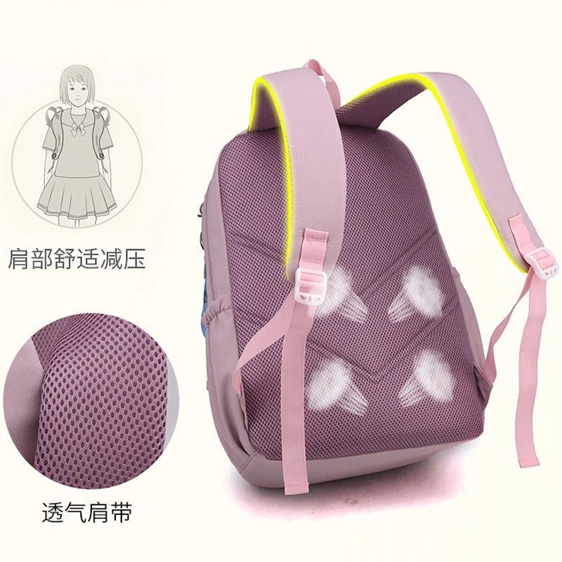 Girl School Bag Backpack Back Pack For Teenager Women Children Female Pink Schoolbag Primary High Bagpack Class Teens Child Kids Beauty World Shop