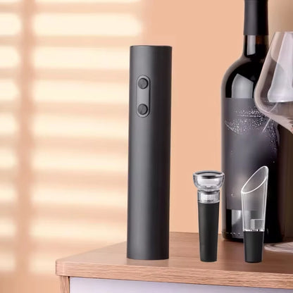 Electric Automatic Red Wine Opener Set Multifunction Wine Stopper, Wine Pourer, Electric Bottle Opener Gift Set for ins Style Beauty World Shop