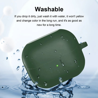 Silicone Case For Samsung Galaxy Buds 3 Pro Buds 3 FE Earbuds Accessories Shockproof Cover Dust-proof Keychain Coque Capa Fundas