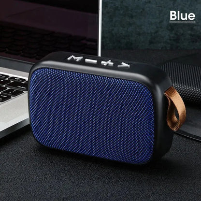 New Wireless  Speaker Outdoor Portable Subwoofer Mini Speaker Home Cloth Card Speaker Beauty World Shop
