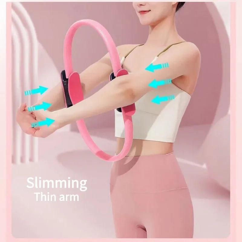 Yoga Fitness Pilates Ring Yoga Ring Open Back Ring Magic Ring Pelvic Floor Muscle Training Yoga Supplies Pilates Ring Beauty World Shop