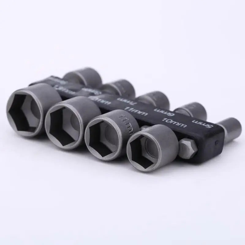 9pcs/set 5mm-13mm Hex Sockets Sleeve Nozzles Nut Driver Set Screwdriver Set Schroevendraaier Set Bits Sets Tools Socket Wrenches Beauty World Shop