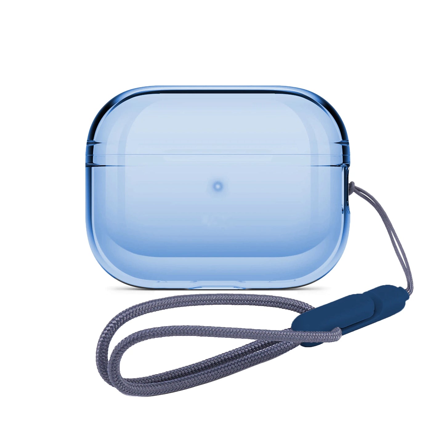 Transparent Protective lanyard Case Cover For Airpods Pro 2 TPU Soft Skin Shockproof Case Cover Designed for Airpods Pro2 Earbud
