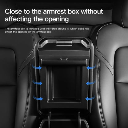 YZ For Tesla Model 3 Y Highland Juniper Car Center Console Armrest Pad Soft Case Central Armrest Box Cover 2026 Auto Accessories Beauty World Shop