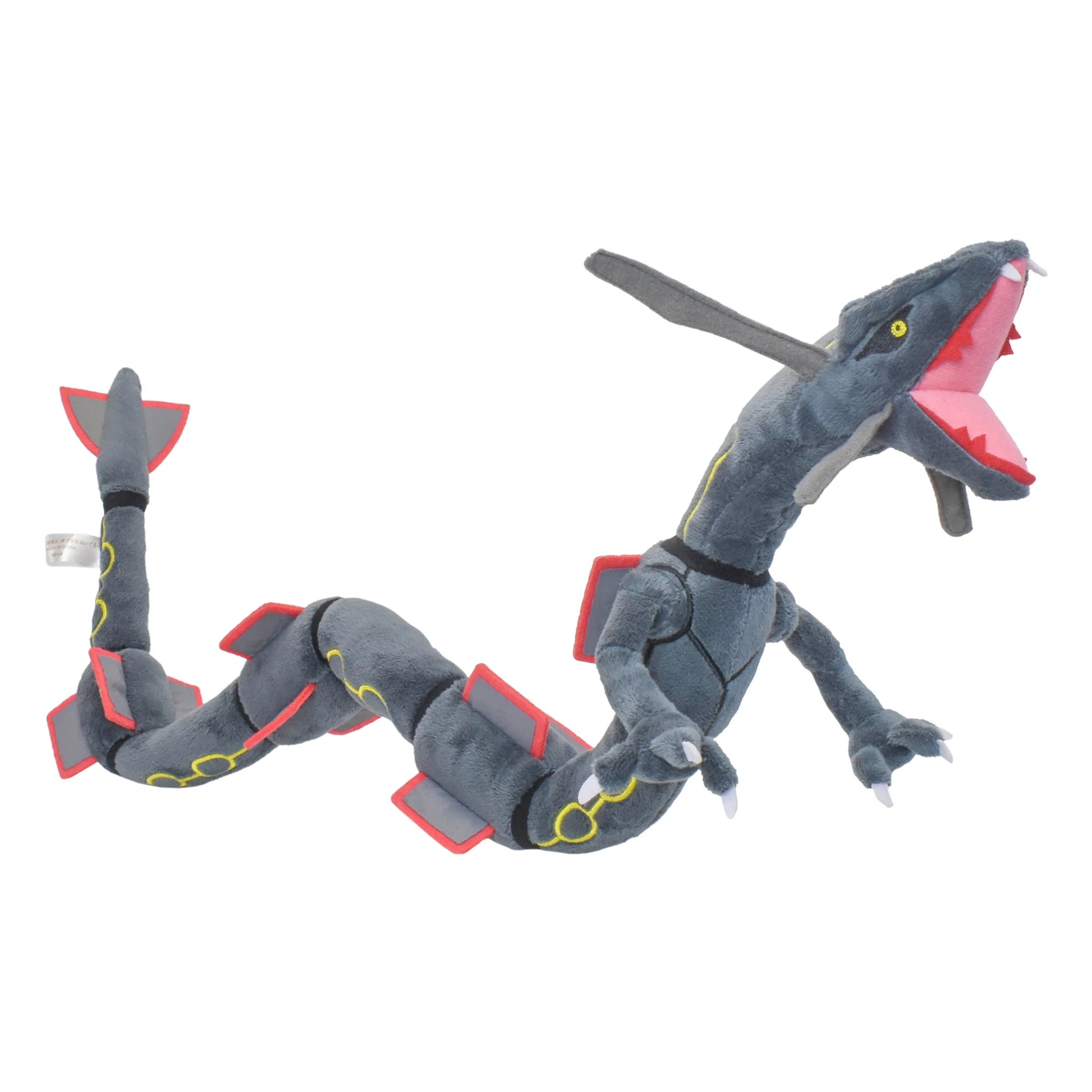 Shiny Rayquaza Plush Toys Stuffed Animal Game for Collectible Gift,Soft Plushies,Cute Cartoon Character Black 12 Inch Beauty World Shop