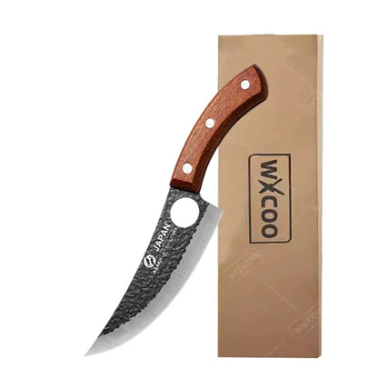 WXCOO Professional Kitchen Boning Knife Butcher Meat Cleaver Hand-Forged Household Fruit Slicing Vegetable Cutting Kitchen Knife Beauty World Shop