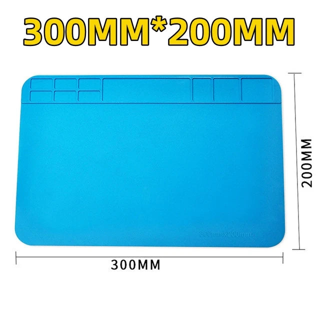 ESD Soldering Mat Repair Pad Insulation Heat Resistant Soldering Station Silicon Work Pad Desk Platform Phone Repair Tool Kit Beauty Fashion