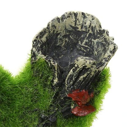 Resin Breeding Hiding Cave Simulation Shrimp Cave House Decorative Props Tree House Shelter Crafts Arts for Aquarium Landscaping Beauty World Shop