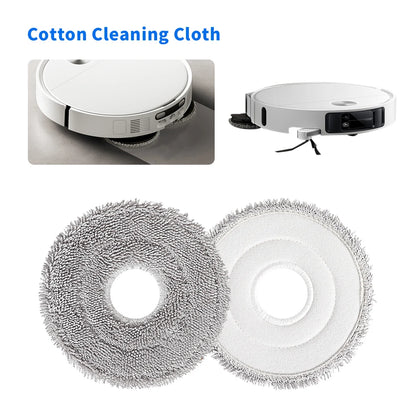 Easy Install Perfect Fit Mop Cloth Kit Mop Pad Part For Xiaomi Mijia 5 Pro OV21CN X10 Plus S10 Plus X20 X20 Plus M30 Pro M30S Beauty World Shop