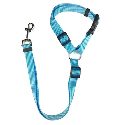 1pc Pet Dog and Cat Seat Belt Car Headrest Restraint Adjustable Safety Rope Car Seat Belt Dog Accessories for Small Dogs Beauty World Shop