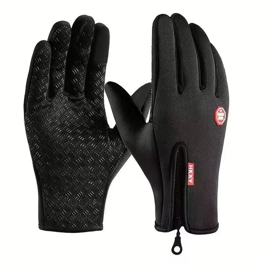 Outdoor Cycling Gloves, Bicycles for Warmth and Anti Slip in Autumn and Winter Beauty World Shop