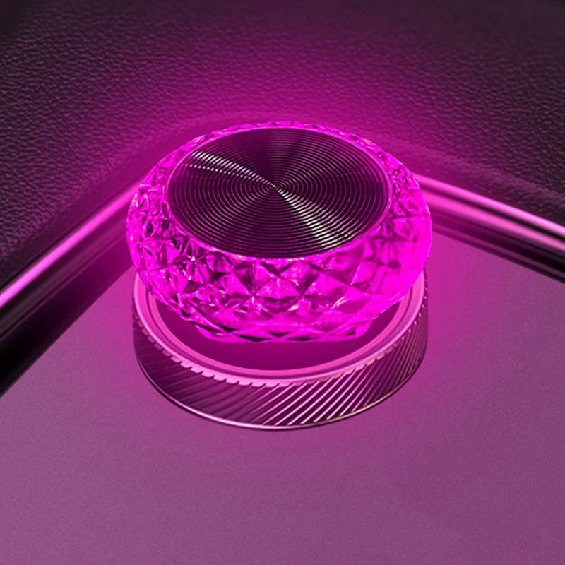 Portable Car USB Ambient Light Mini LED Decorative Atmosphere Lamps For Auto Interior Environment Light Computer Light Plug Play Beauty World Shop