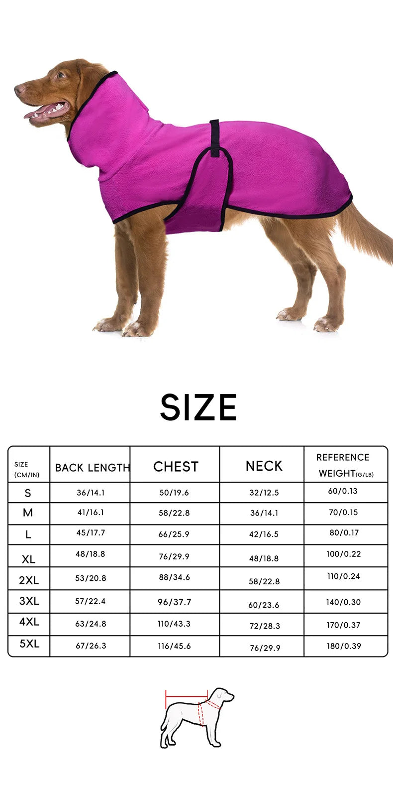 Winter Pet Dog Clothes Warm Big Dog Coat Puppy Clothing Pet Vest Jacket For Small Medium Large Dogs Golden Retriever