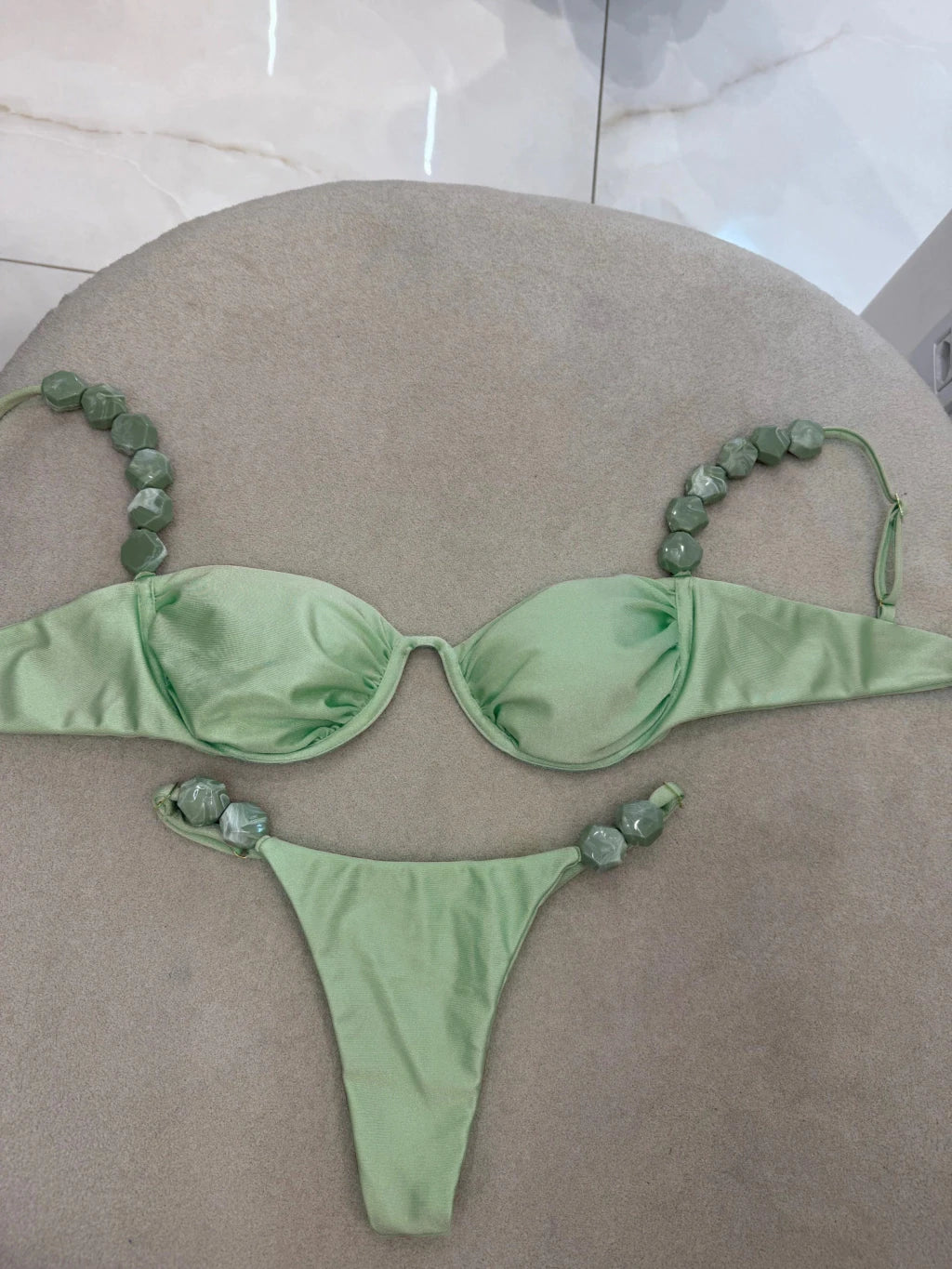 2026 Sexy Bikini Set High Waist Golden Printed Women Swimwear Push Up Bikinis Swimsuit Female Biquini Bathing Suit Beauty World Shop