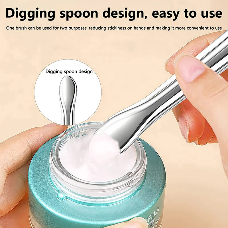 Silicone Facial Mask Brush Soft Hair Facial Mask Brush Brush Applicator For Facial Mask Beauty Salon Brushes Makeup Tools Beauty World Shop