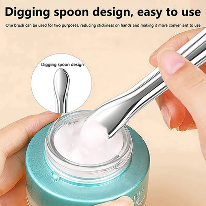 Silicone Facial Mask Brush Soft Hair Facial Mask Brush Brush Applicator For Facial Mask Beauty Salon Brushes Makeup Tools Beauty World Shop