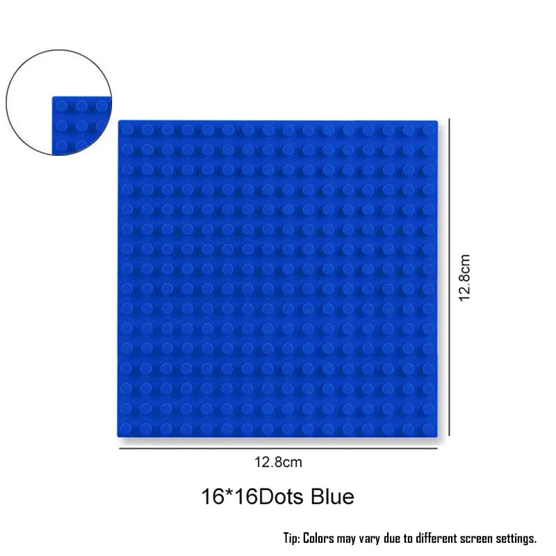 32x32x16x16 Dots Classic Base Plates MOC DIY Plastic Bricks Baseplates City Dimensions Building Blocks Figures Construction Toys Beauty World Shop