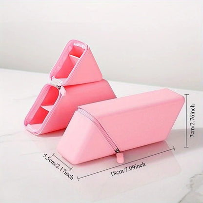 Foldable Silicone Pen Holder-Large Capacity Expandable Pencil Cup for Desk, Study & Office, Portable Gift for Students/Teachers Beauty World Shop