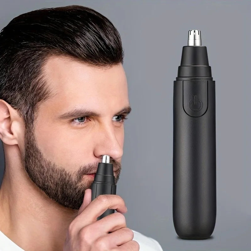 Electric Nose Hair Trimmer Implement Shaver Clipper Men Women Ear Neck Eyebrow Trimmer Shaver Man Clean Trimer Razor Remover Kit Beauty World Shop