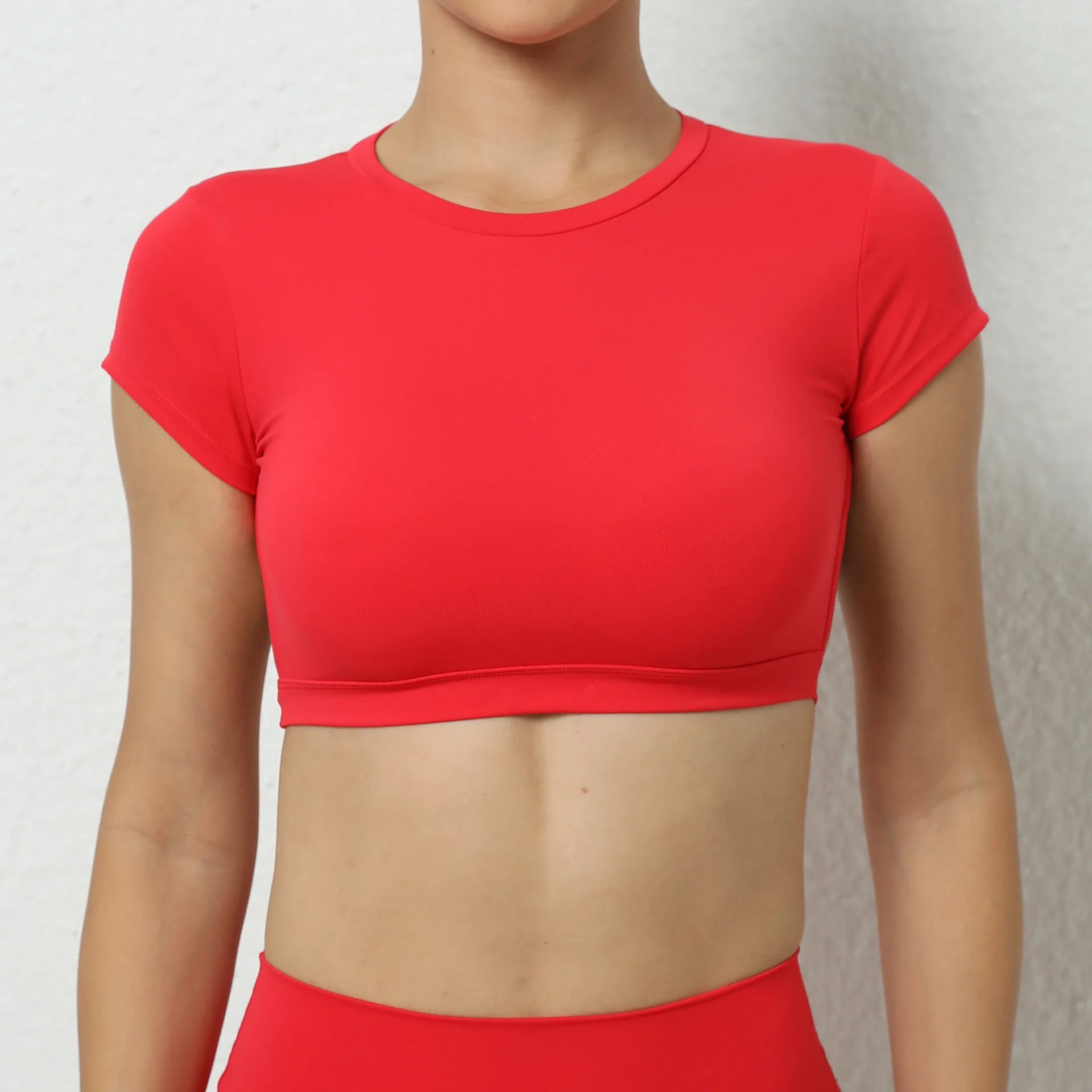 Hearuisavy Sports Shirts Breathable Workout Tops Fitness Sportswear Female Backless Yoga Clothing Sport Crop Tops Women Gym Top Beauty World Shop