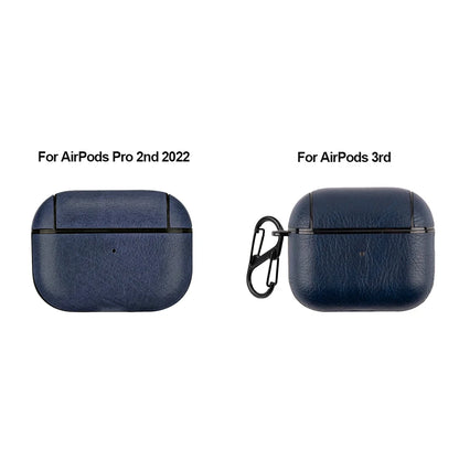 Leather PU Earphone Cover For AirPods Pro 3 2025 Case For AirPods Pro 2 2nd Pro2 Cases For AirPods 4 3 2 1 Funda Headphone Coque
