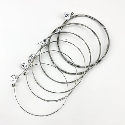 MOGE Hexagonal Carbon Steel Electric Guitar Strings Nickel Alloy Super Light Tension Accessories Beauty World Shop