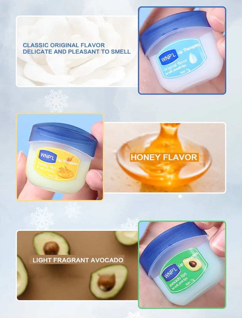 4/6/8pcs Moisturizing Lip Balm Set Whitening Moisturizing Base Natural Plant Base Moisturizing Crack Lip Care Jelly Moisturizer Beauty World Shop