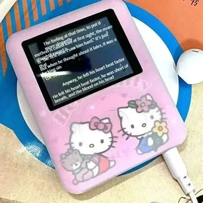 kawaii hello kitty Student MP3 Cartoon anime Portable mini music Walkman sports companion Sound can be played externally new Beauty World Shop