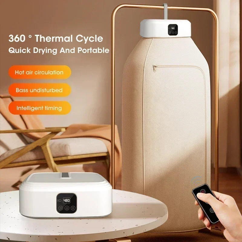 Multifunctional Dryer Electric Clothes Home Cabinet Floor Machine Laundry Dryers Warm Air Dryer With Timing Home with Remote