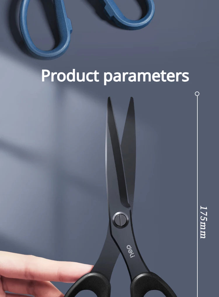 1/2Pcs 210/175mm Black Stainless Steel Scissors Business Office Stationery Home Tailor Shears Kitchen Knife Cutter Cutting Beauty World Shop