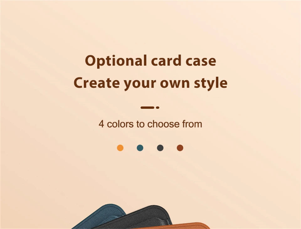 For Magsafe Leather Magnetic Wallet Case For iPhone 14 12 15 13 Pro Max Magnetic Card Bag Cover Samsung S23 S22 Ultra Accessory Beauty World Shop
