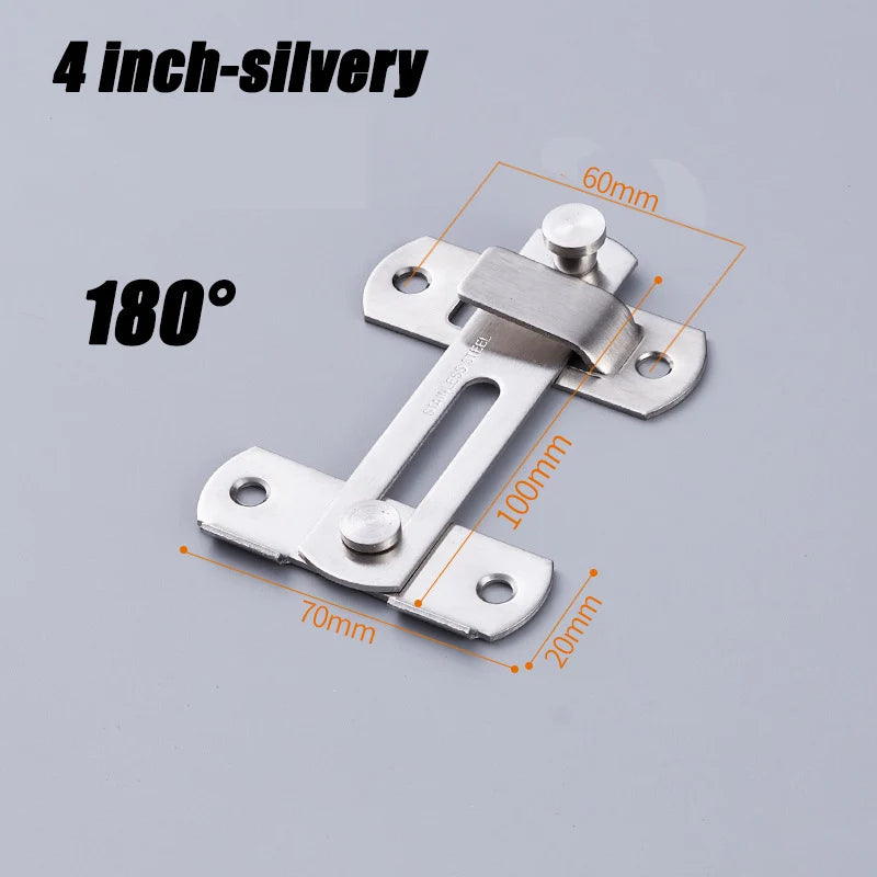 Sliding Barn Door Latch Sliding Right Angle Door Latch Door Bolt Wine Cooler Closet Window Door Latch Plug Baby Safety Latch Beauty World Shop