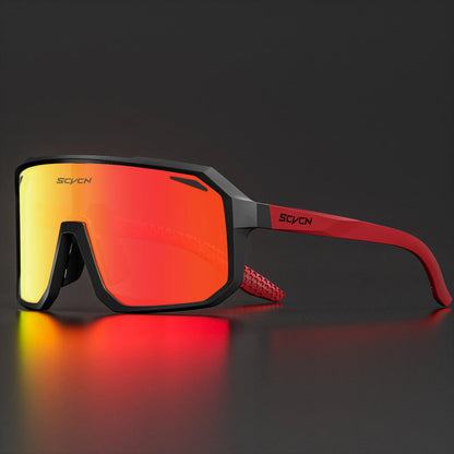 SCVCN New Outdoor Cycling Sunglasses Men Road Driving Bike Glasses  Sports Mountain Climbing Women Bicycle Cycling UV400 Goggles Beauty World Shop