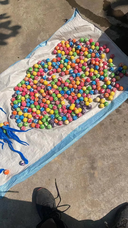 Cat interactive toys Tickle Cat Colorful bouncing ball Pet supplies Puzzle teasing indoor cat worm caterpillar elastic toy Beauty World Shop