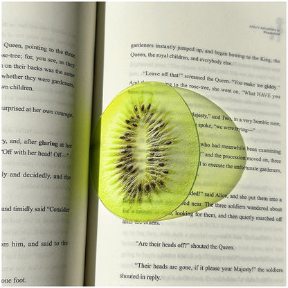 Delicate Transparent Acrylic Apple Bookmark Reading Mark Student Gift Premium Feeling Cute Grape Tomato Bookmarks Beauty World Shop