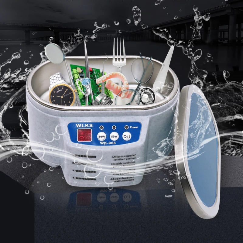 Digital Ultrasonic Cleaner Bath For Jewelry Parts Glasses Manicure Stones Cutters Dental Razor Ultrasound Cleaner Machine Beauty World Shop