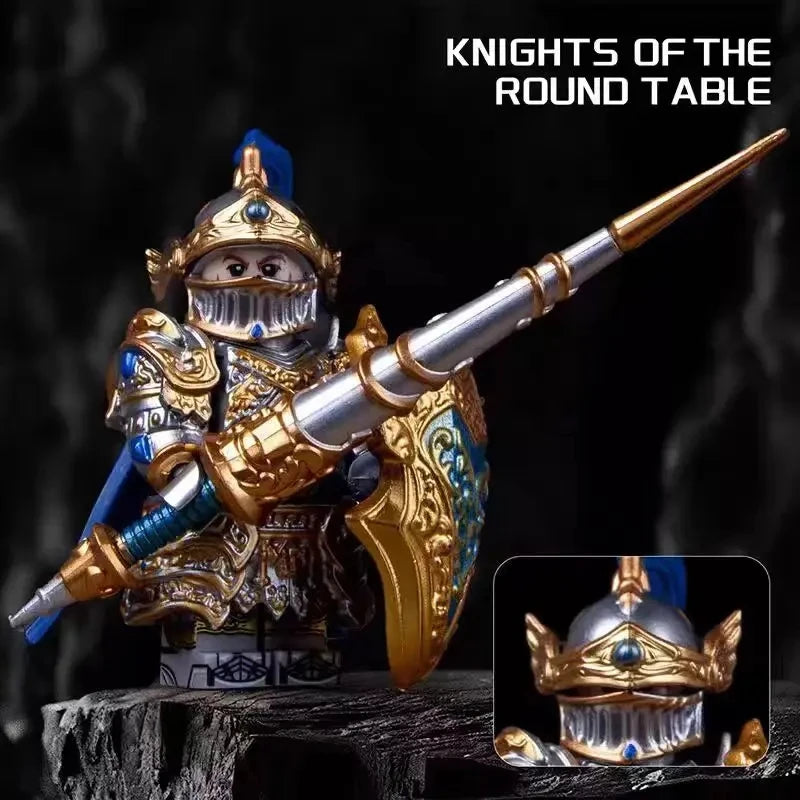 2025 NEW GP201 Lich King Medieval Round Table Knights building block Anime bricks Action Figure Collection Model Doll Toy Gifts Beauty World Shop